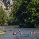 Near Kelheim: Water sports on the Danube; photo: Frank Blümler/GNTB